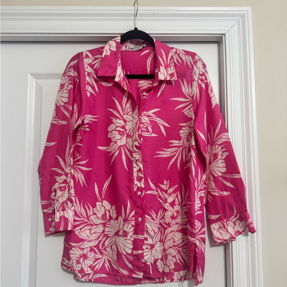 Vintage WORTH New York silky blouse
